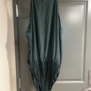 26. Flowy Green Sleeveless Bodysuit